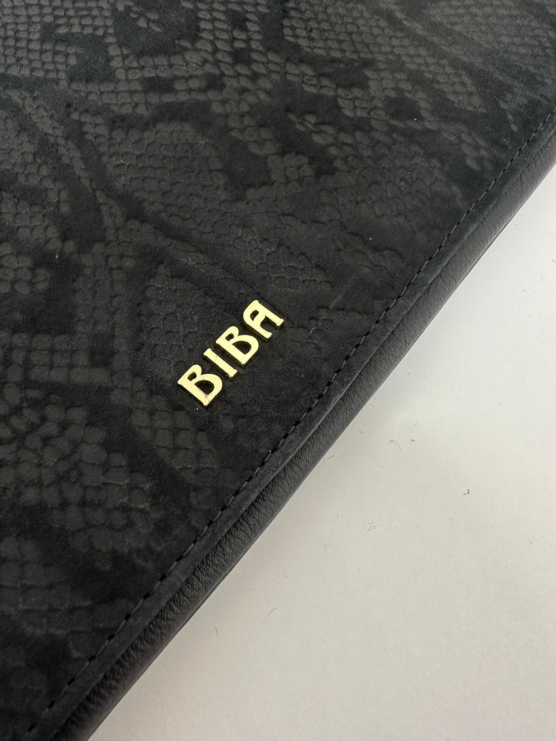 Biba black clutch bag deals