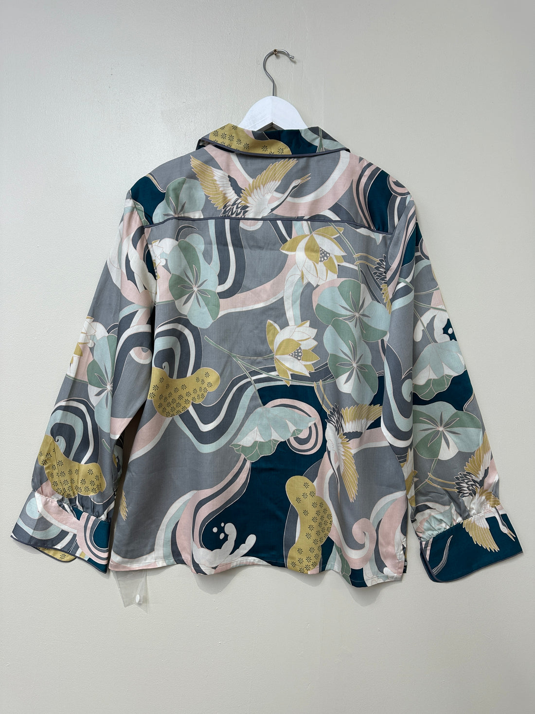 Fable & Eve Multicoloured Floral Oriental Pyjama Set - Size 18
