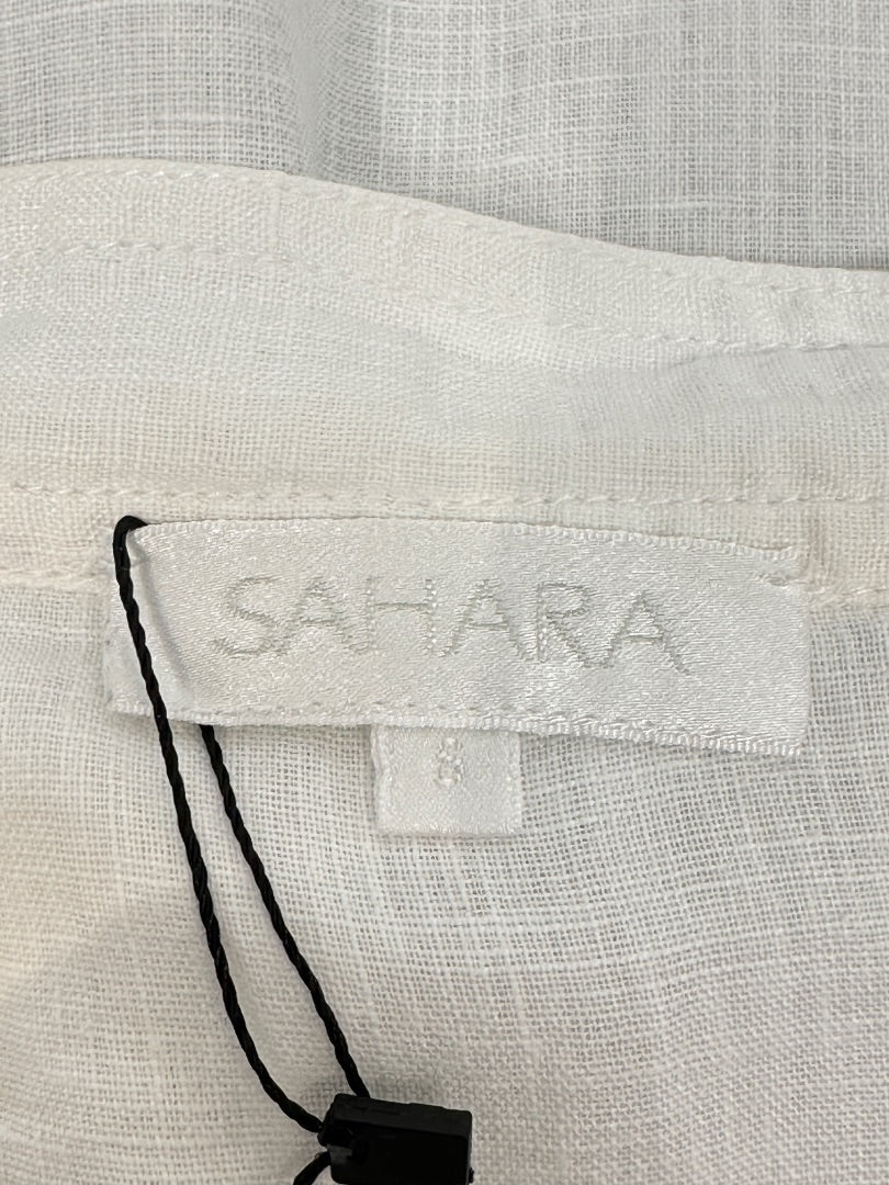 Sahara White Tunic Top - Size S
