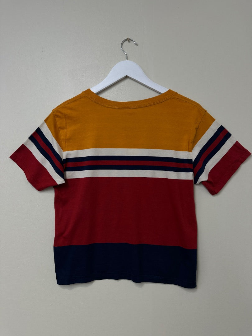 Levis Navy Red Orange T-Shirt - Size XS
