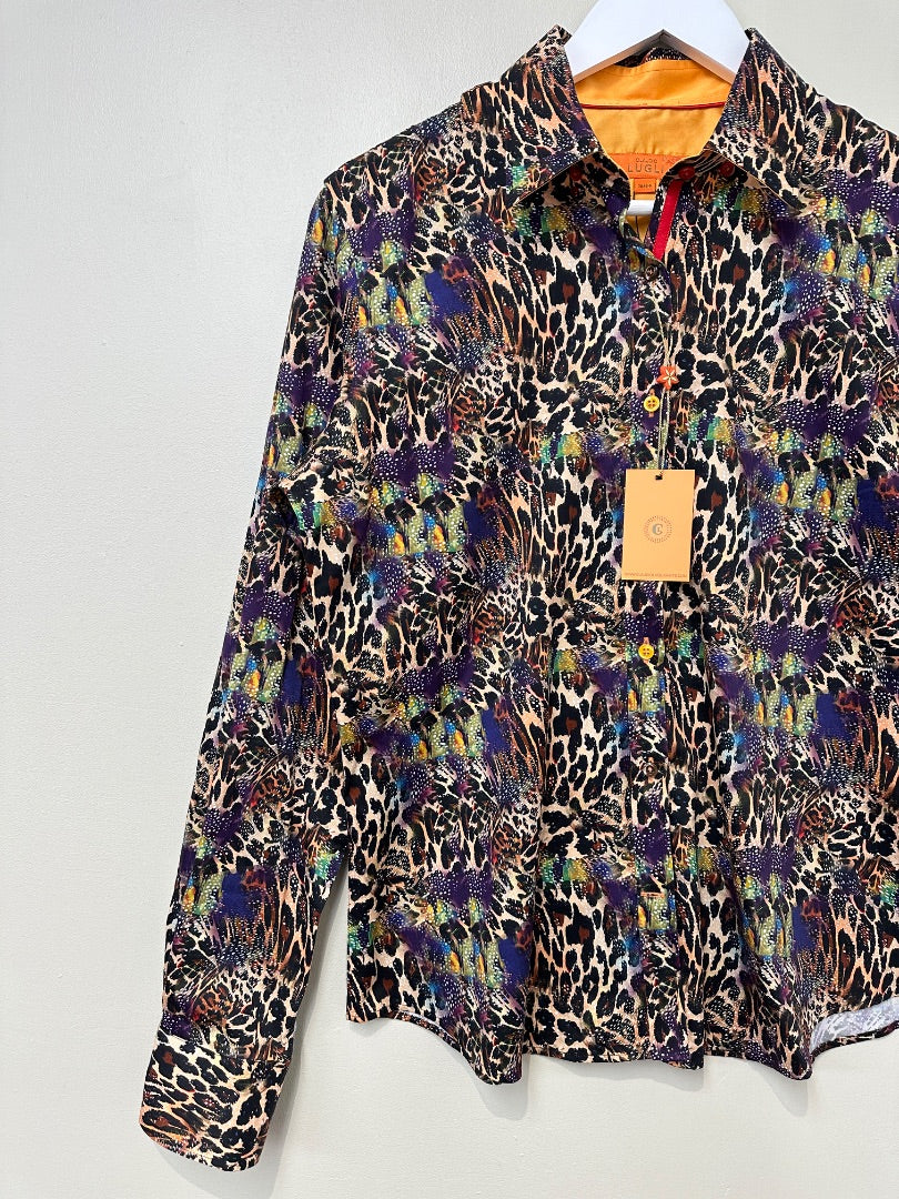 Claudio Lugli Multicoloured Shirt - Size 16