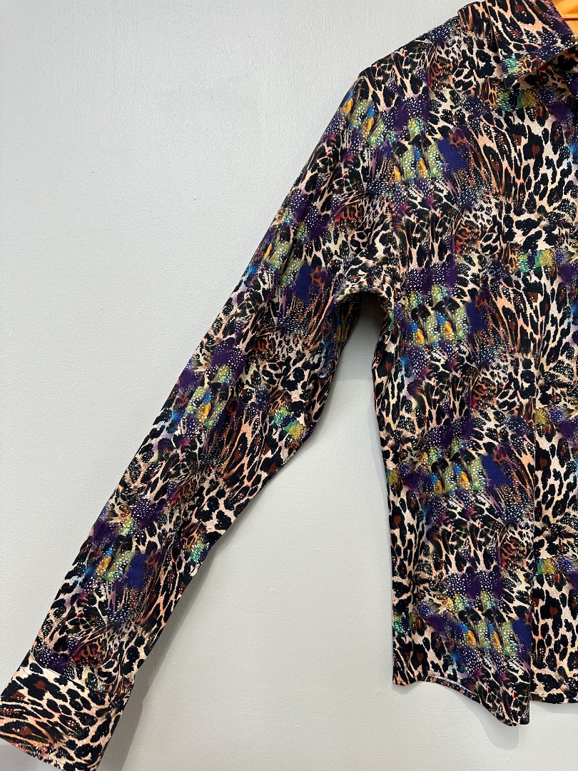 Claudio Lugli Multicoloured Shirt - Size 16