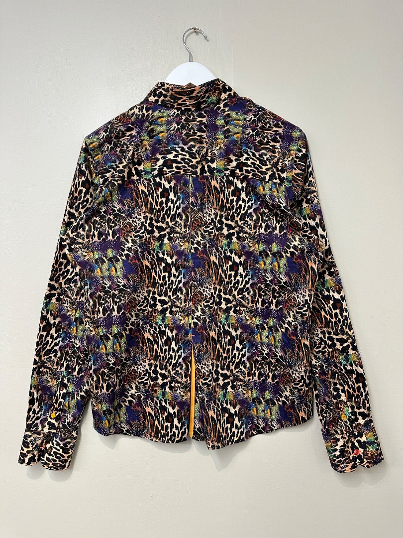 Claudio Lugli Multicoloured Shirt - Size 16