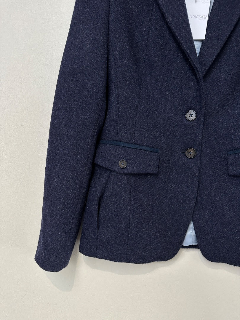 Dubarry Navy Blue Blazer - Size 12