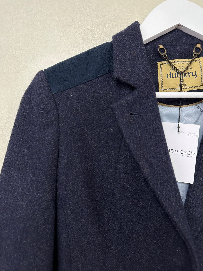 Dubarry Navy Blue Blazer - Size 12