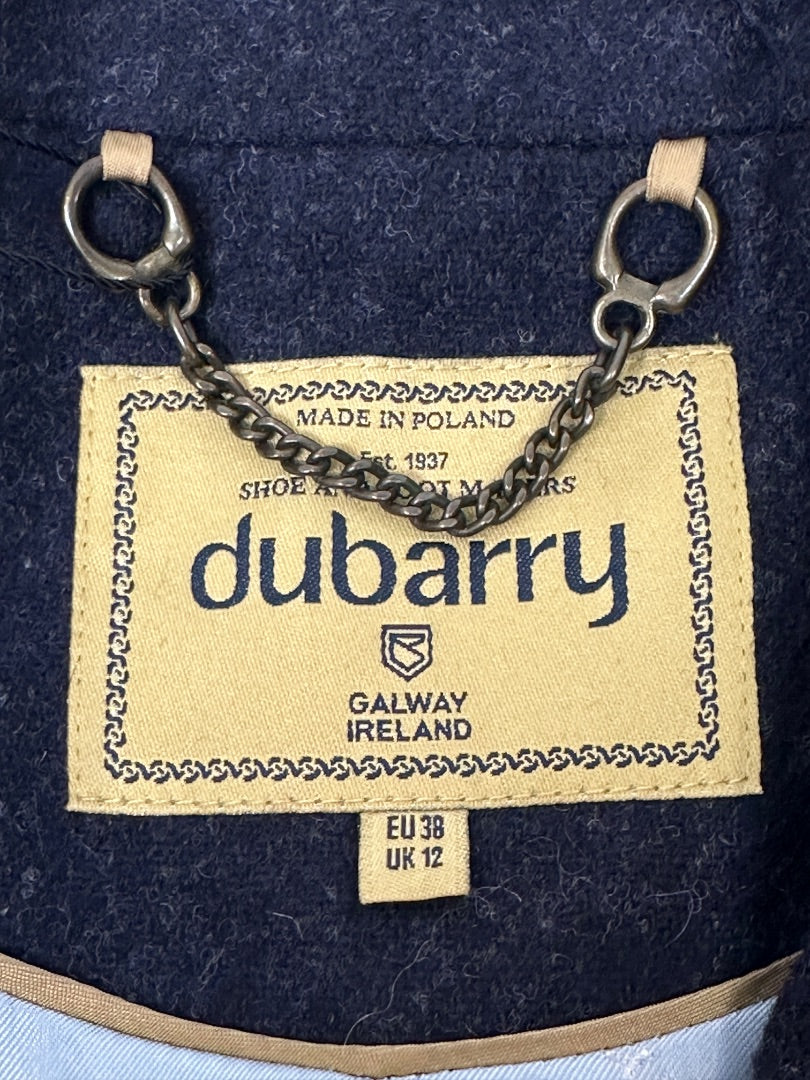 Dubarry Navy Blue Blazer - Size 12