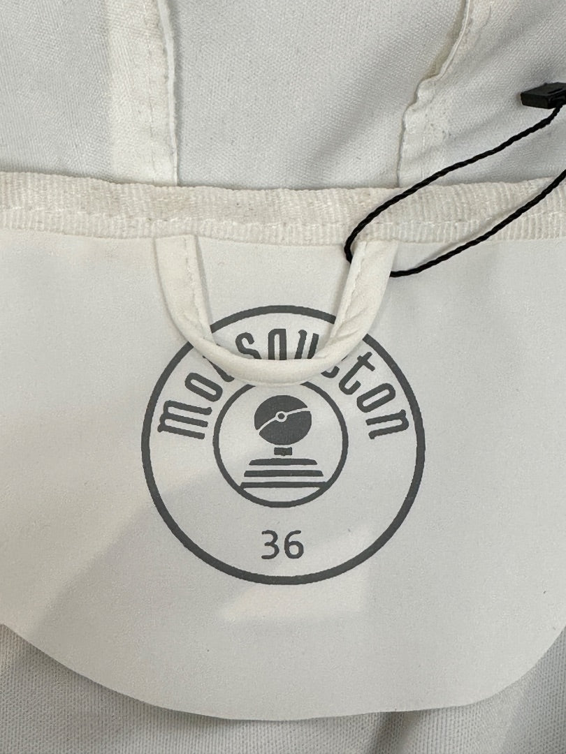 Mousqueton White Navy Raincoat - Size 8