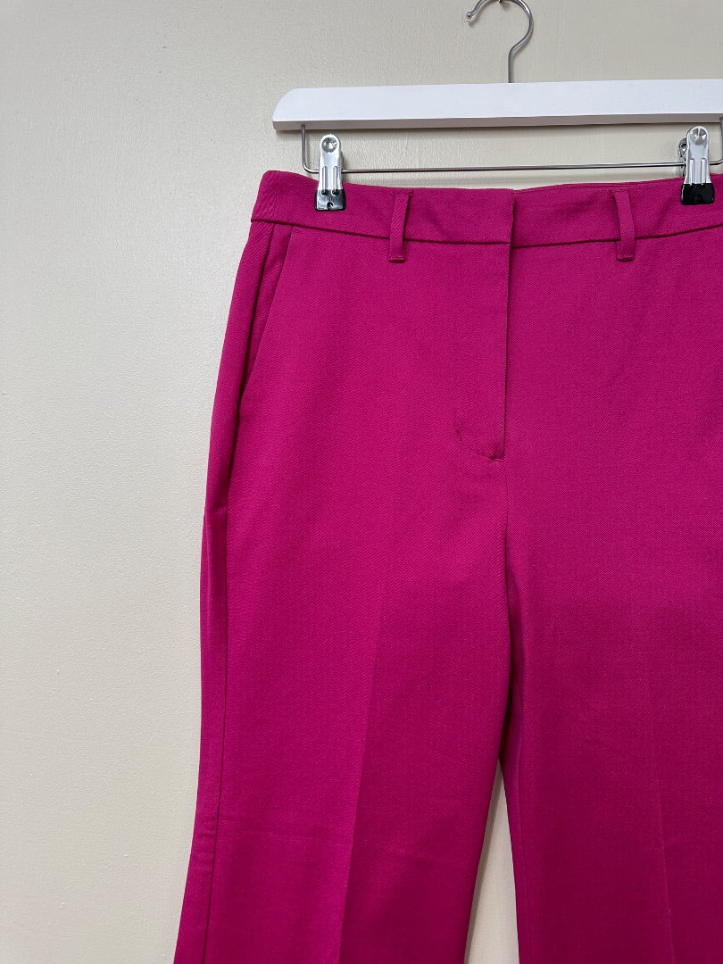 Boden Pink Pleat front trousers - Size 10