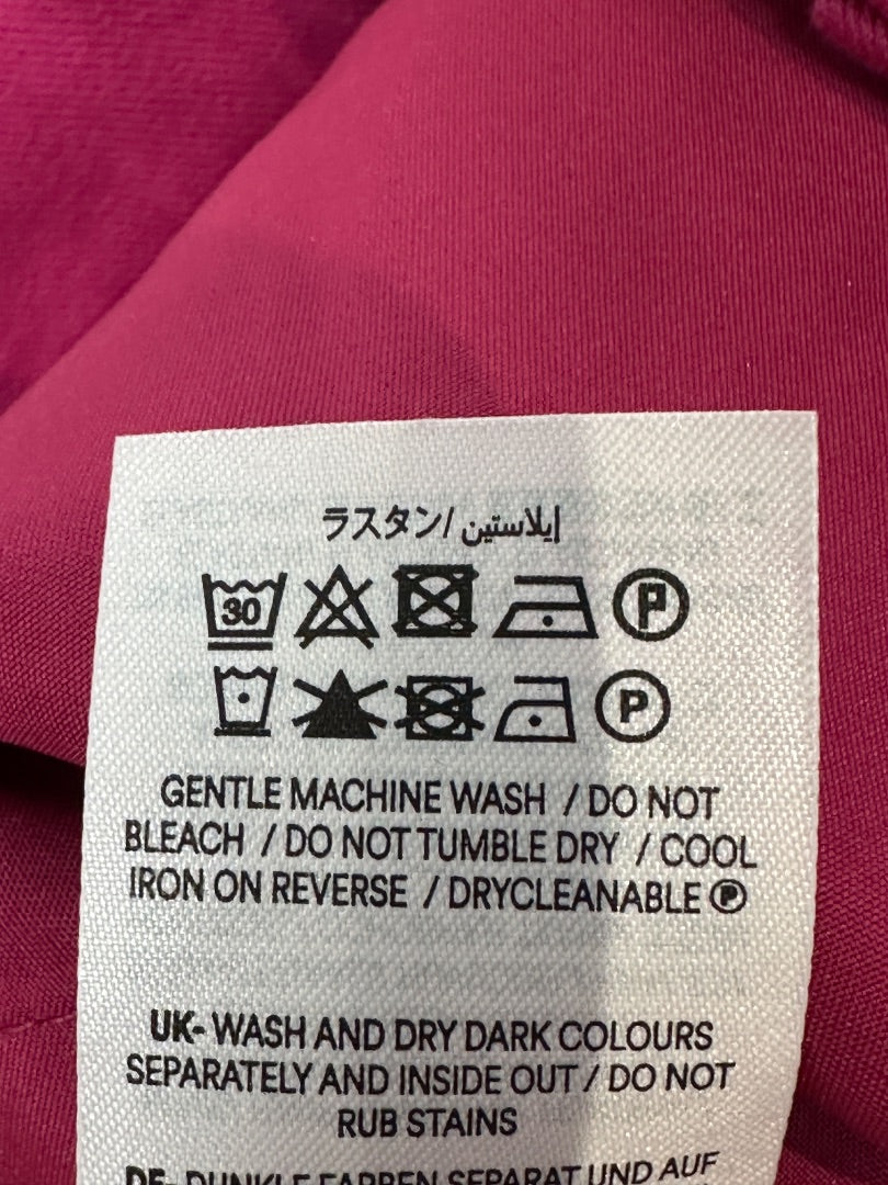 Boden Pink Pleat front trousers - Size 10