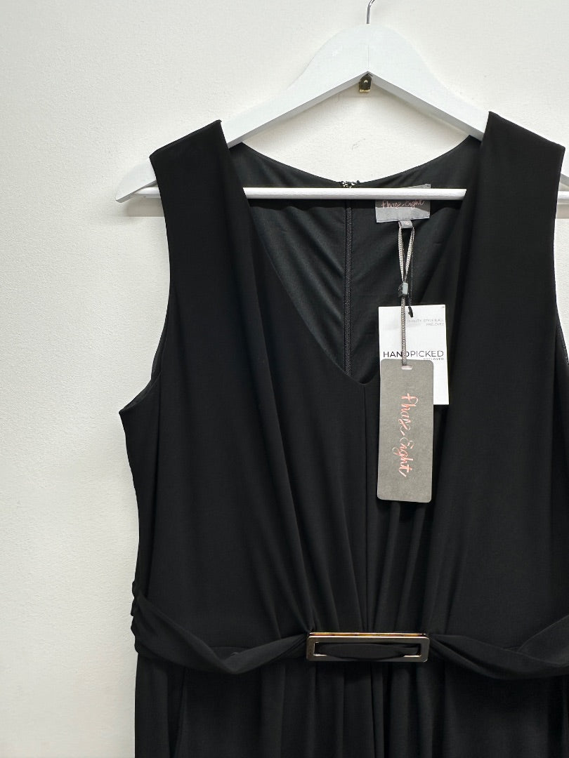 Phase Eight Black Sheree Wide Leg Jumpsuit - Size 16