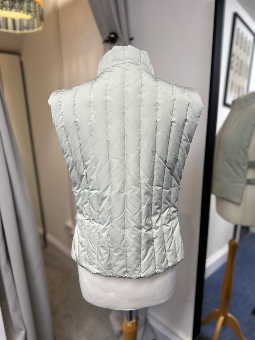 COS Sage Green Padded Gilet - Size M/L