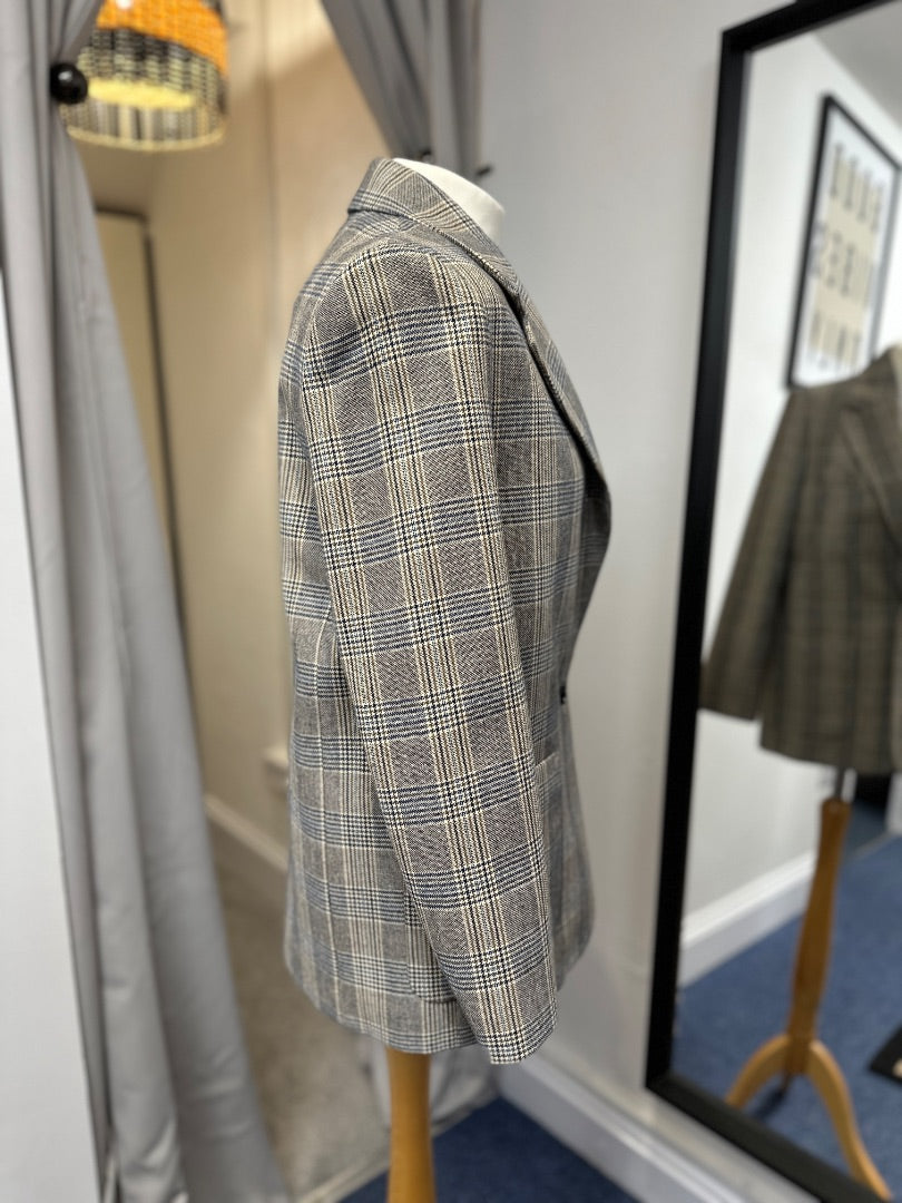 Mango Grey Blue Blazer - Size XS
