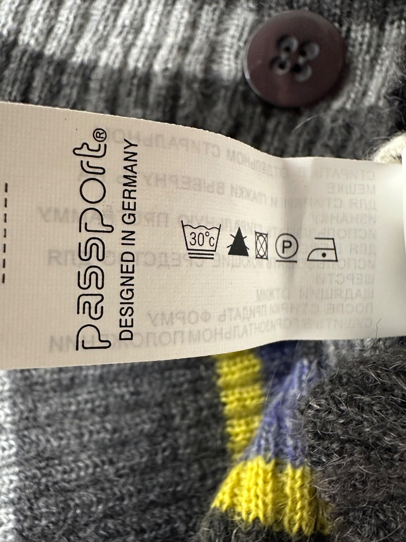 Passport Multicoloured Jumper - Size 10