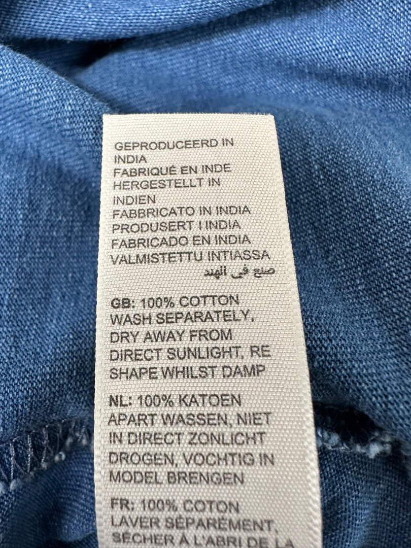 Fatface Blue Long Sleeve Top - Size 10