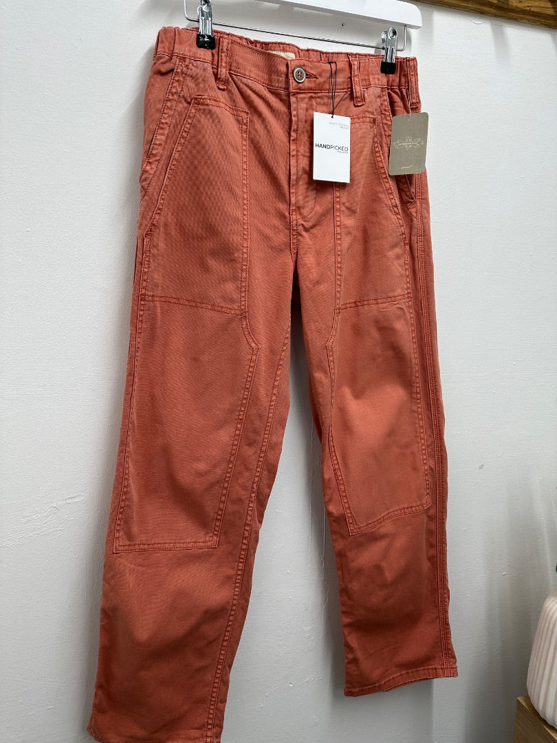 Pilcro Anthropologie Orange Trousers - Size 8