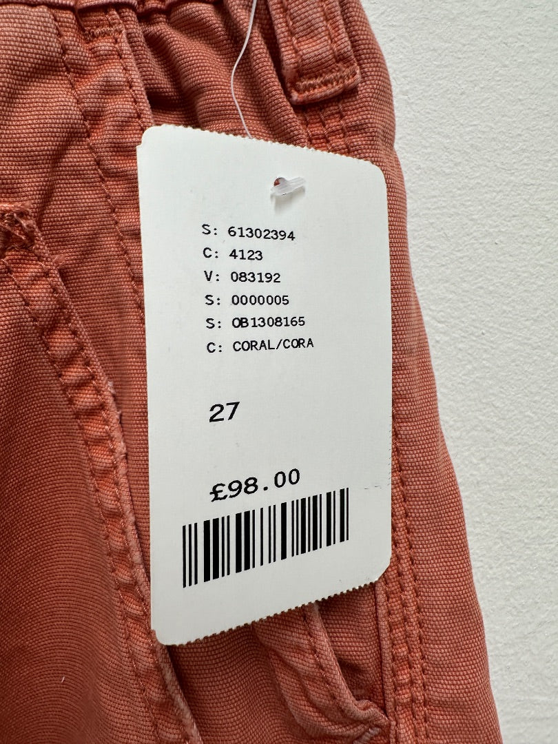 Pilcro Anthropologie Orange Trousers - Size 8