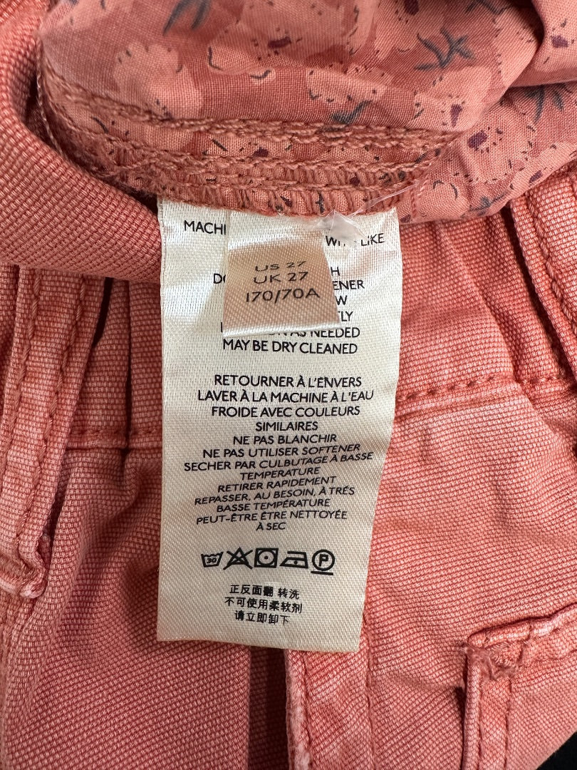 Pilcro Anthropologie Orange Trousers - Size 8