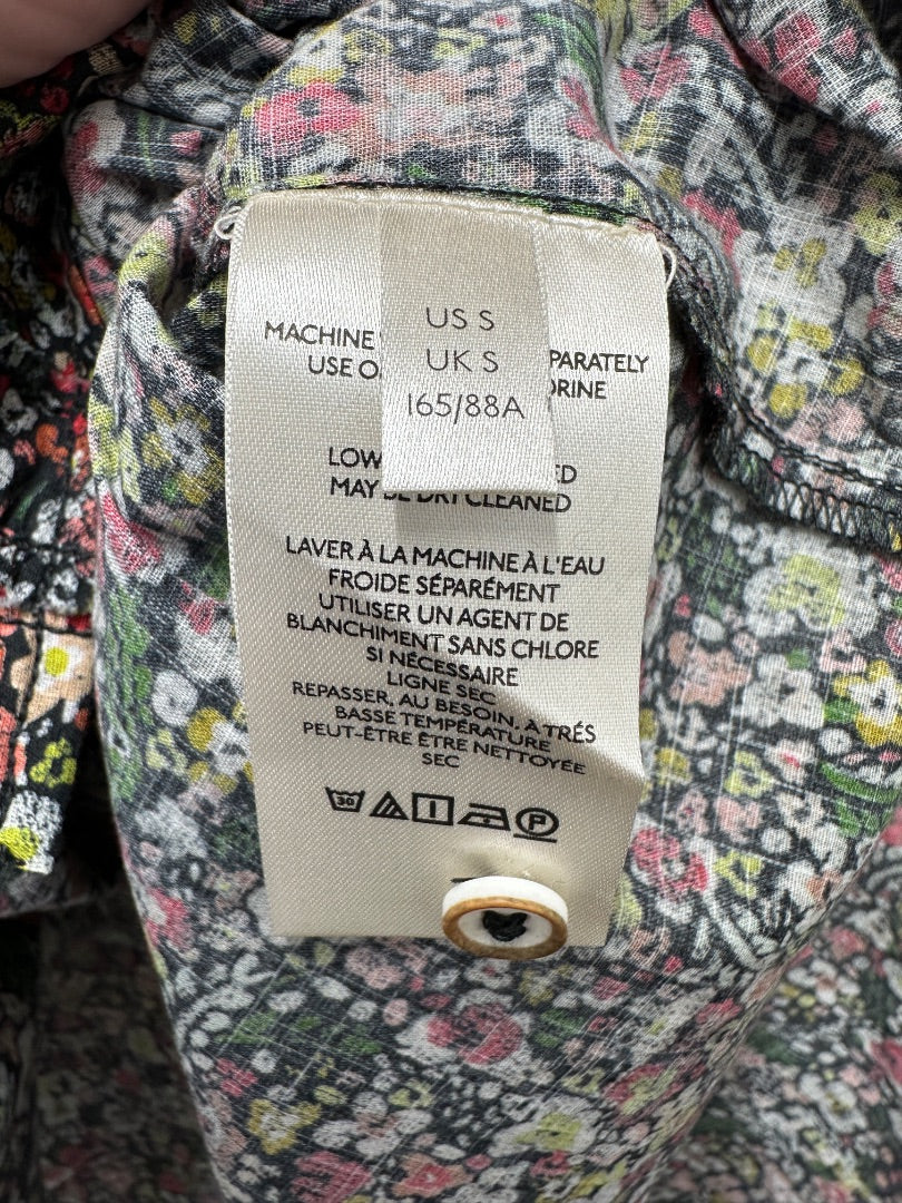 Pilcro Black Red Green Shirt - Size S