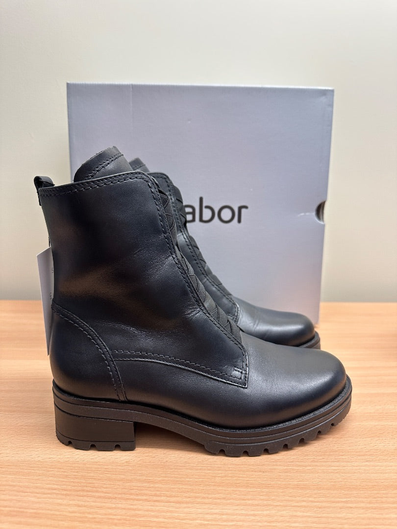 Gabor Black Boots - Size 4 / 37