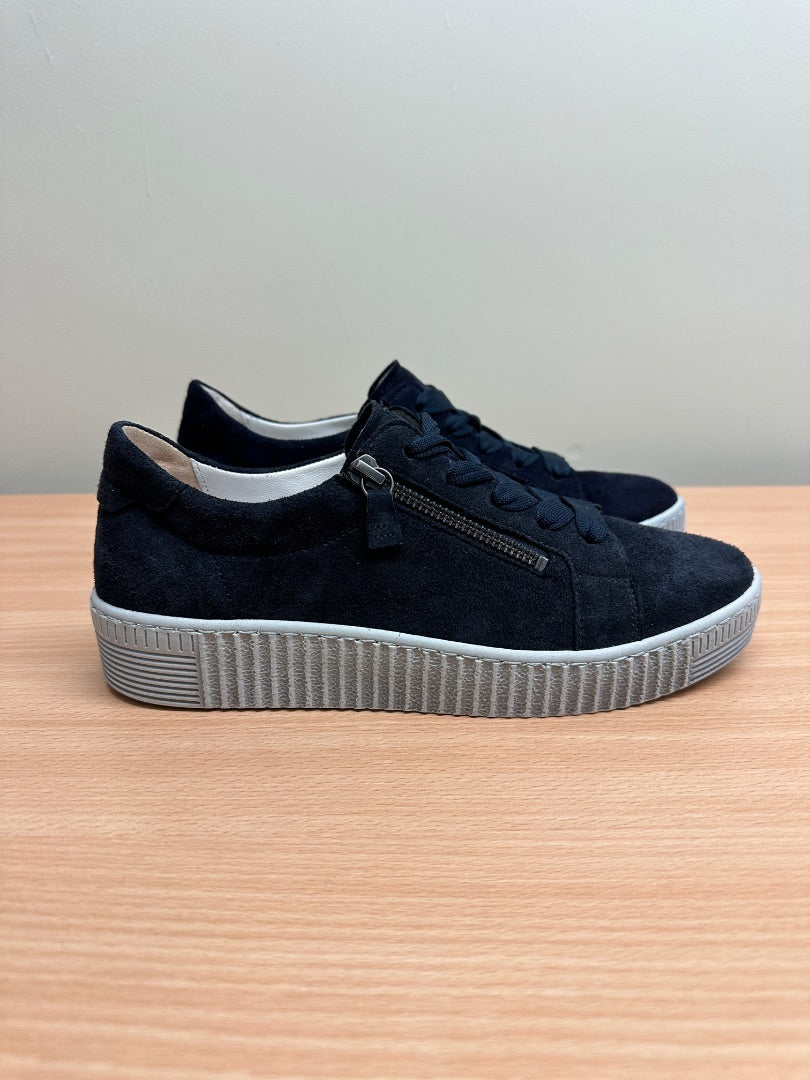 Gabor Navy Blue Wisdom Trainers - Size 5.5 / 38.5