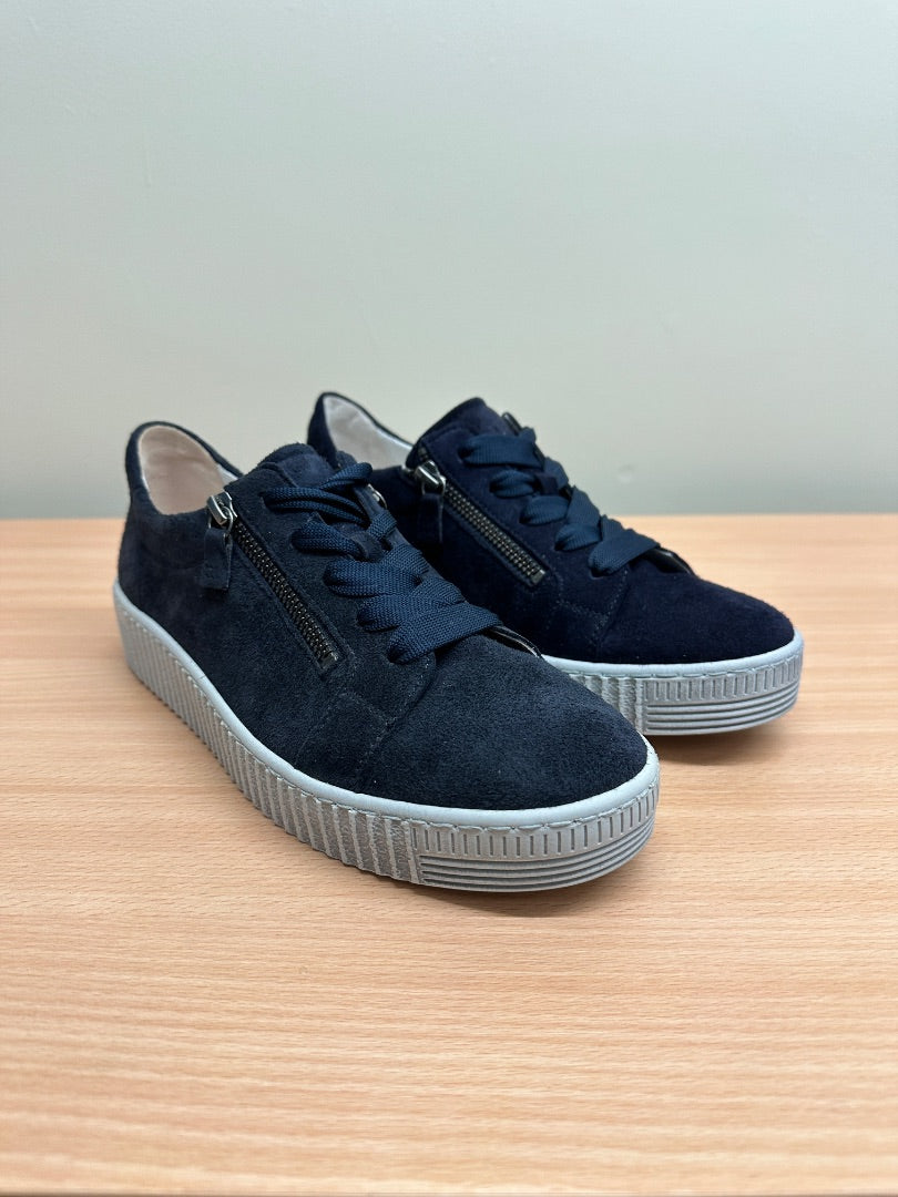 Gabor Navy Blue Wisdom Trainers - Size 5.5 / 38.5