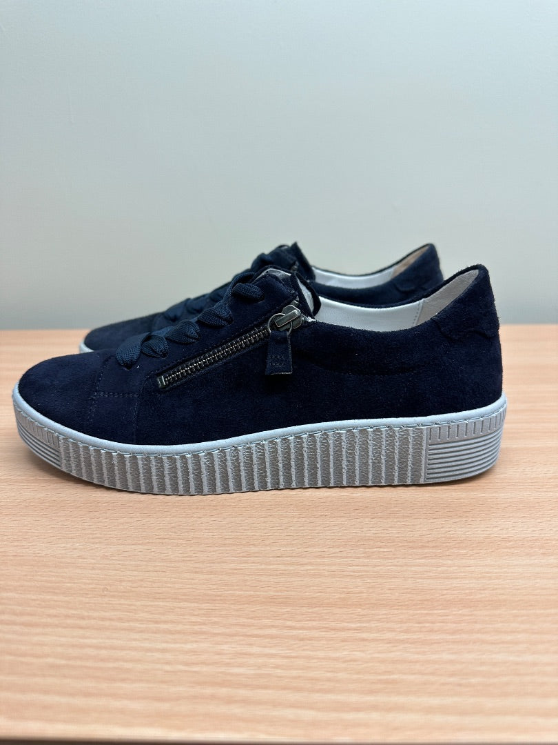 Gabor Navy Blue Wisdom Trainers - Size 5.5 / 38.5