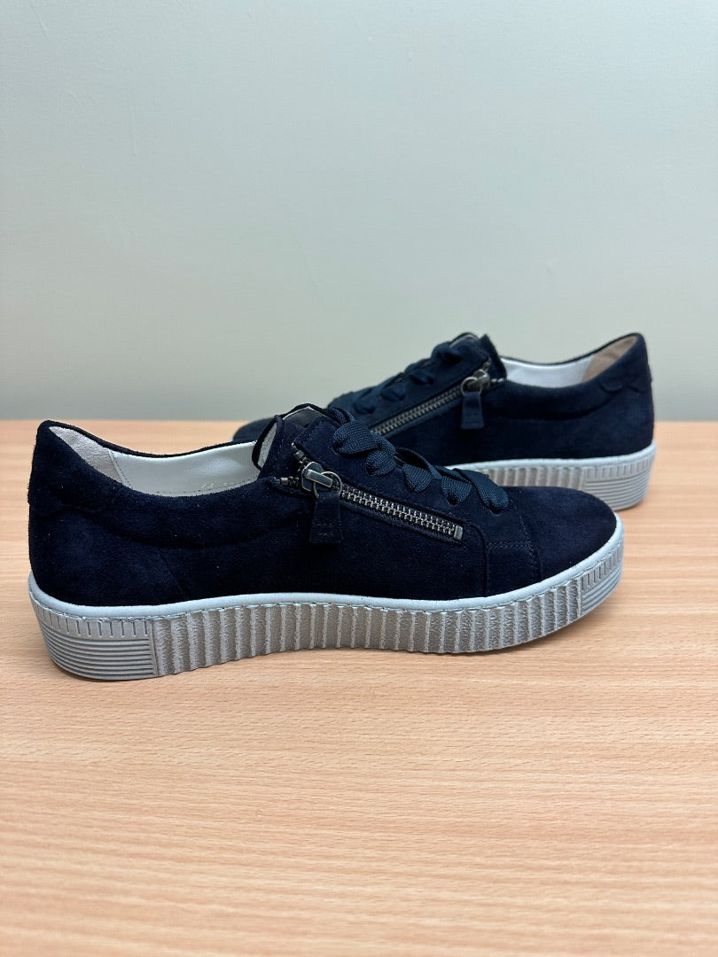 Gabor Navy Blue Wisdom Trainers - Size 5.5 / 38.5