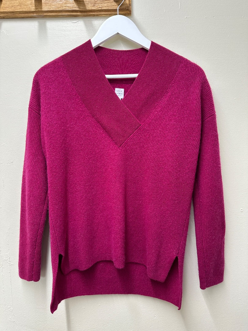 John Lewis Raspberry Jumper - Size 10