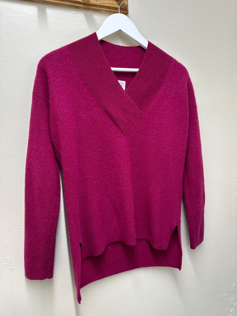 John Lewis Raspberry Jumper - Size 10
