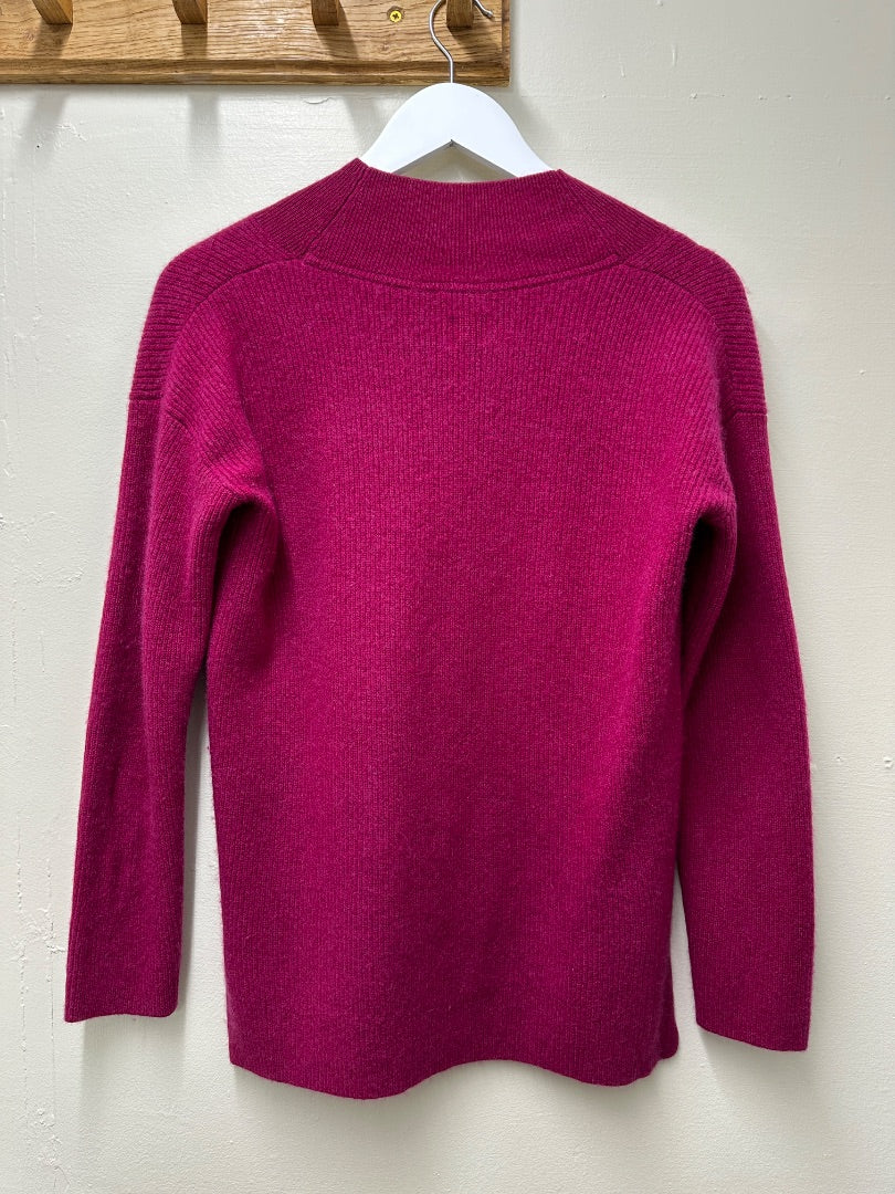 John Lewis Raspberry Jumper - Size 10