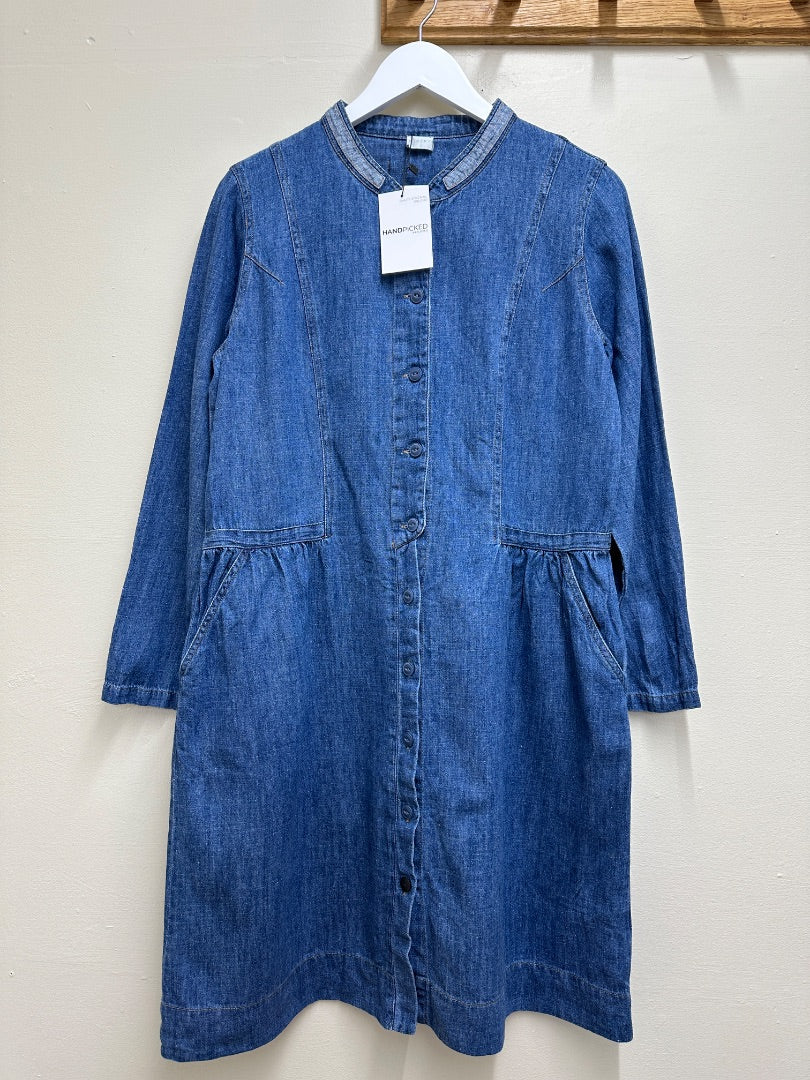 Poetry Blue Denim Dress - Size 12