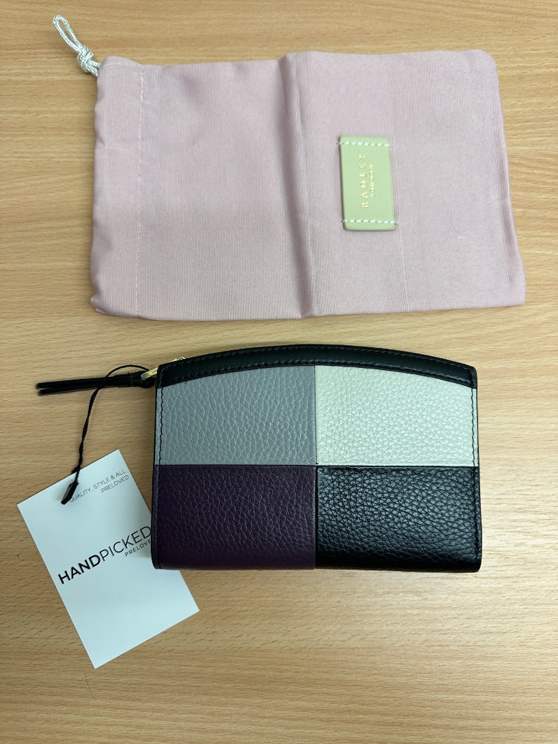 Radley Black Mix Bridgewater Medium Bifold Purse - Size