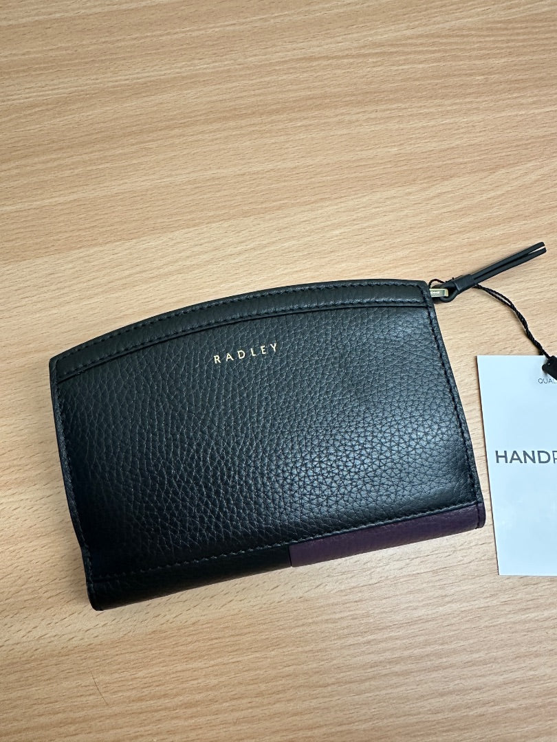 Radley Black Mix Bridgewater Medium Bifold Purse - Size