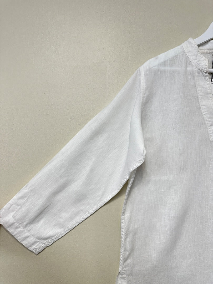 Sahara White Tunic Top - Size S